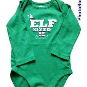 Baby 8 Christmas Onesie